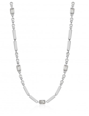 The Rossi Link Chain Necklace- Silver le concept de la Pate a emporter 