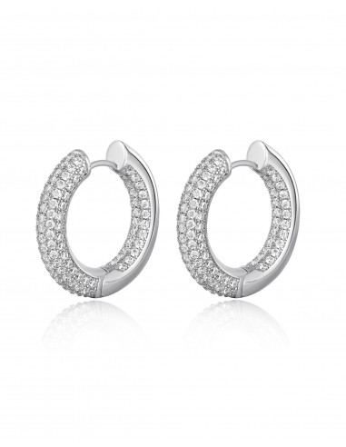 The Reversible Amalfi Hoops- Silver outlet