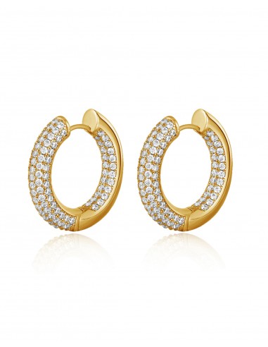 The Reversible Amalfi Hoops- Gold Les êtres humains sont 