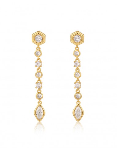 Stellar Bezel Drop Studs- Gold Le MVP de beaucoup