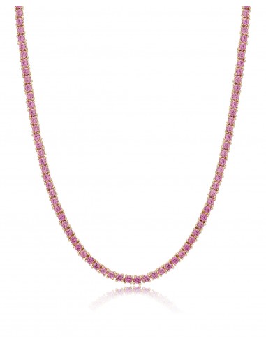 Mini Ballier Necklace- Pink- Gold des créatures d'habitude