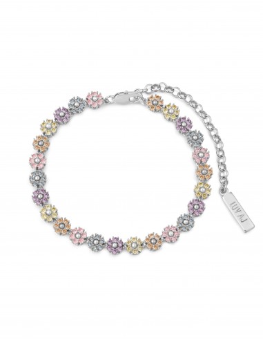 Daisy Studs Anklet- Silver 2024