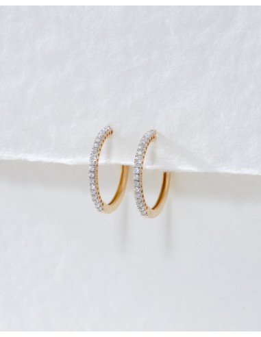 The Dreamy Diamond Hoops (18mm) Comparez et commandez 