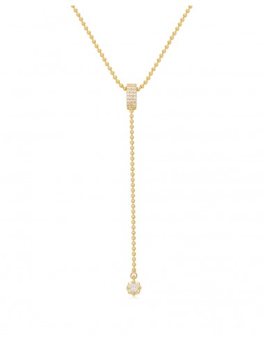 Ball Chain Lariat- Gold Comparez plus de prix