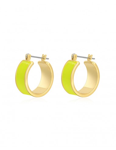 Positano Hoops- Neon Yellow- Gold commande en ligne