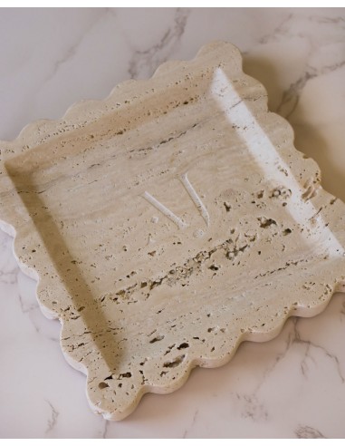 The Luv Aj Travertine Tray soldes