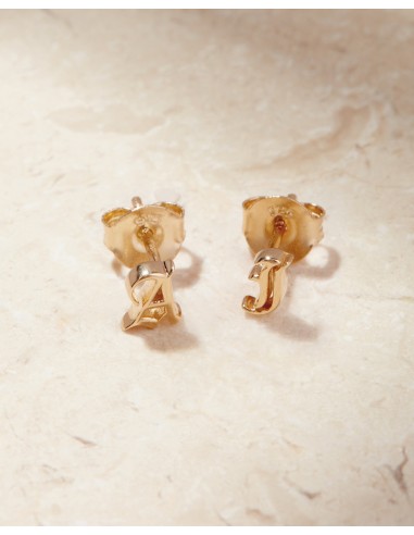 The Initial Stud Earrings [Old English] Comment ça marche