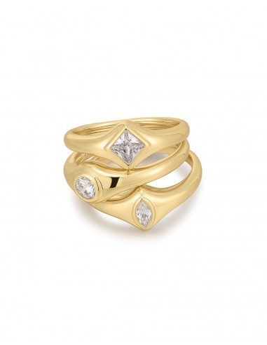 The Bijoux Bezel Ring Set 2024