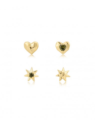 The Molten Heart Studs Set outlet