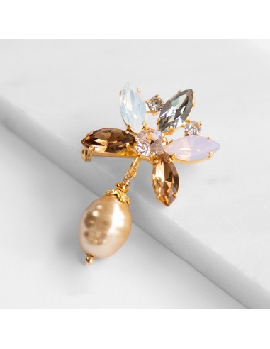 Alice Crystal Brooch livraison gratuite