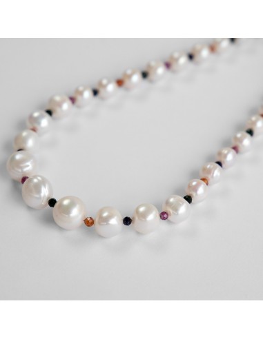 Margherite Short Pearl Necklace de l' environnement