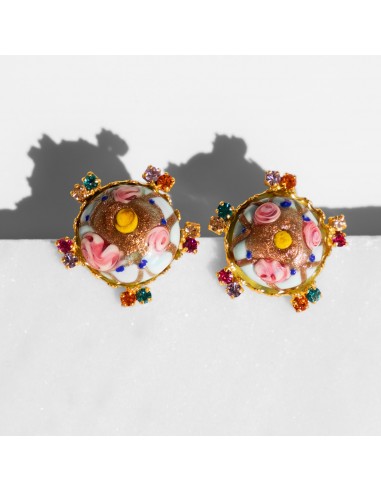 Murano Turquoise Stud Earrings Vous souhaitez 