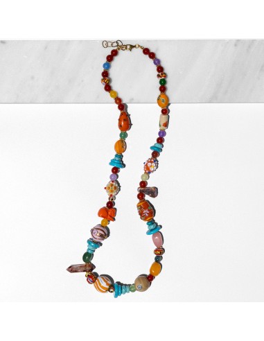 Verano Multicolour Long Necklace de France