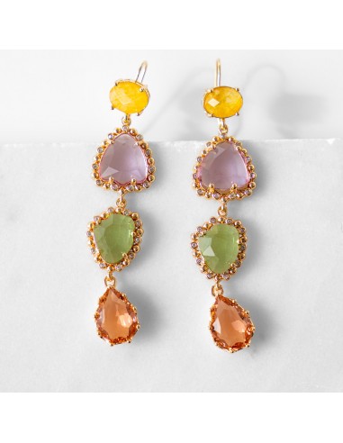 Albia Earrings with Crystals l'achat 