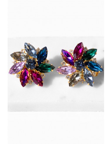 Alice Crystal Clip Earrings Voir les baskets