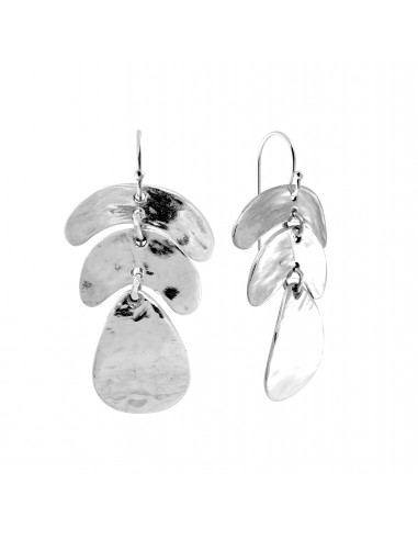 Triple Freeform Dangle Earrings Fin de série