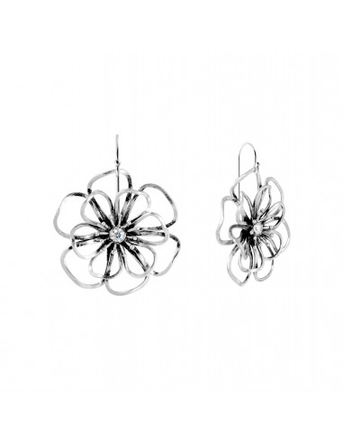 Flower Framed Drop Earrings E10783 livraison et retour toujours gratuits