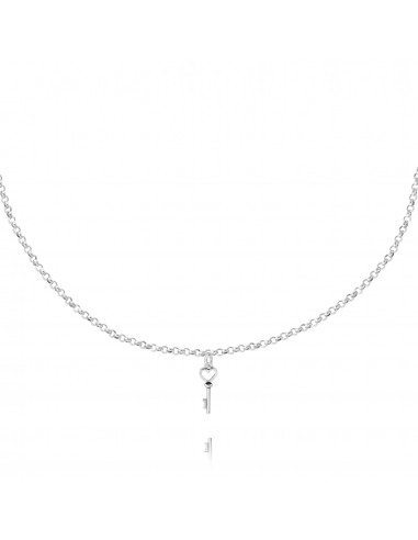 Heart Key Chocker Necklace Profitez des Offres !