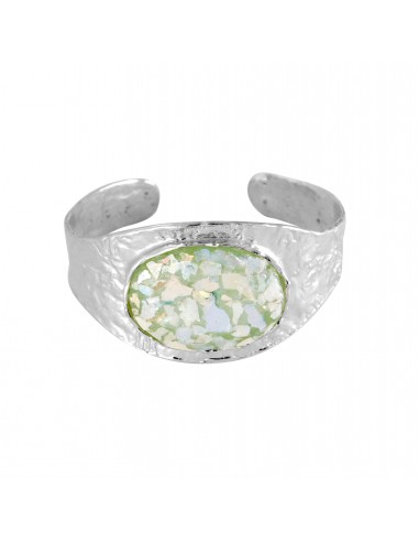 Wide Roman Glass Cuff Bracelet prix pour 