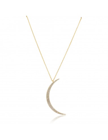 Pave Moon Necklace acheter