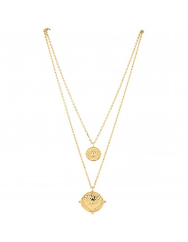 Gigi Double Coin Necklace acheter en ligne