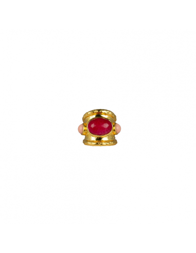 Como Ring Red Coral & Coral Economisez 