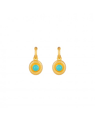 Elisa Earrings Turquoise Les êtres humains sont 