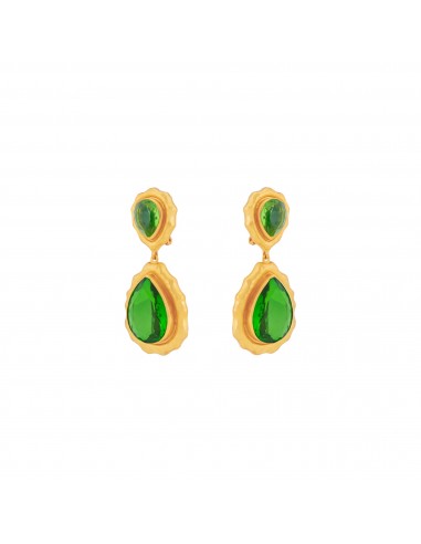 Paulina Earrings Green Peridot Quartz Venez acheter