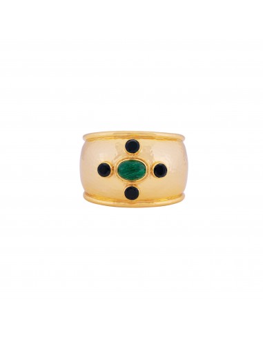 Nova Cuff Malachite & Black Onyx offre 