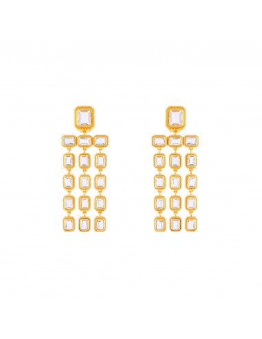 Franny Earrings Clear Quartz Crystal d'Europe débarque