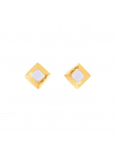 Jas Earrings White Stone JUSQU'A -70%! 