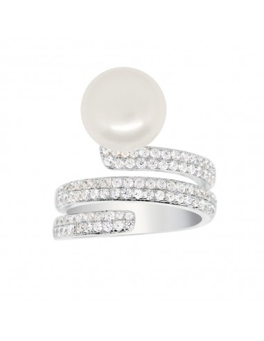 APM Silver Ring With Pearl A16274XPL offre 