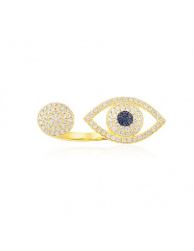 APM Blue Eye Original Ring - Yellow Silver A16766OXY meilleur choix