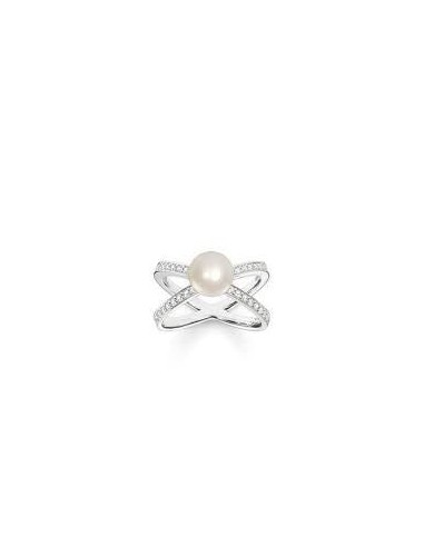 Thomas Sabo Woman's Ring Sterling Silver Glam & Soul TR2077-167-14 Les êtres humains sont 