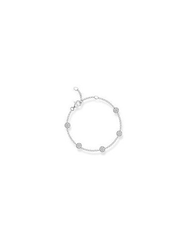 Thomas Sabo Bracelet Sterling Silver Glam & Soul A1330-051-14-L19.5v en linge