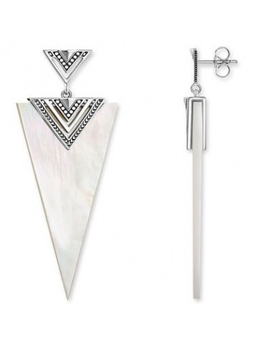 Thomas Sabo Earring Studs Africa Triangle White H1933-363-14 une grave pollution 