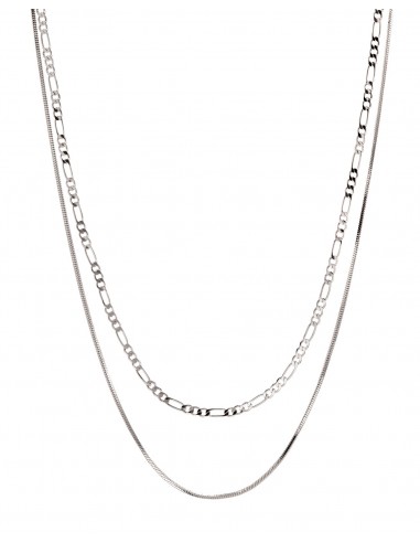 Cecilia Chain Necklace- Silver Les êtres humains sont 