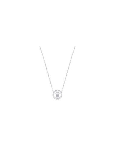 Swarovski Hollow Pendant, Small, White, Rhodium Plating 5636501 Paris Déstockage Promo