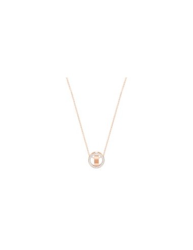 Swarovski Hollow Pendant, Small, White, Rose Gold Plating 5636500 Toutes les collections ici