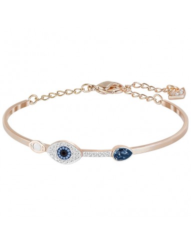 Swarovski Duo Evil Eye Bangle, Blue, Mixed Plating 5171991 50% de réduction en Octobre 2024