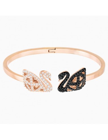 Swarovski Facet Swan Bangle, Multi-colored, Mixed Plating 5372919 5289535 le concept de la Pate a emporter 