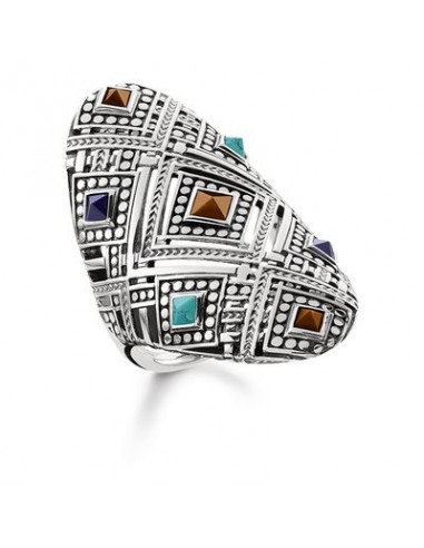 Thomas Sabo Women's Ring Africa ornaments TR2128-361-7 Véritable concentré