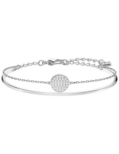 Swarovski Ginger Bangle, White, Rhodium plating 5389044 Amélioration de cerveau avec