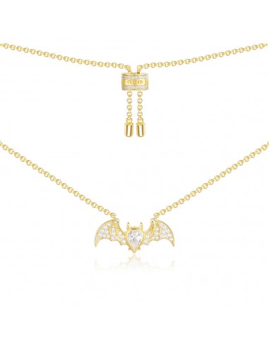 APM Yellow Silver Flying Bat Necklace AC4011OXY pour bénéficier 