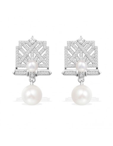 APM Pearl Silver Earring AE9807XPL de votre