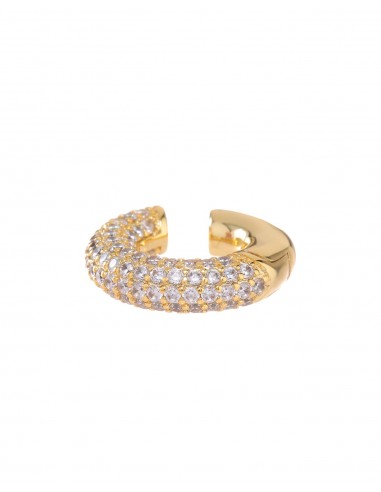 Pave Amalfi Ear Cuff- Gold 50% de réduction en Octobre 2024