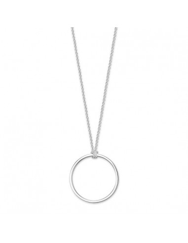 Thomas Sabo Charm Necklace "Circle Silver" X0252-001-21 l'évolution des habitudes 