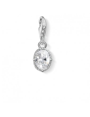 Thomas Sabo Charm Pendant "White Stone" 1674-051-14 ou a consommer sur place