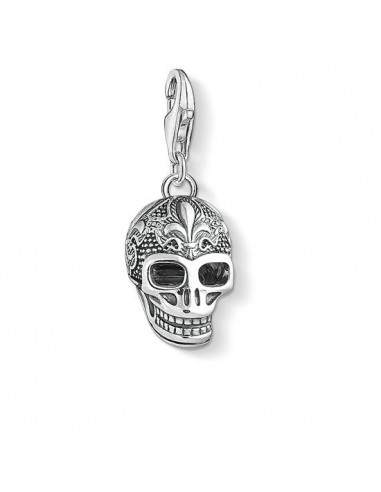 Thomas Sabo Charm Pendant "Skull With Lily" 1546-637-21 l'évolution des habitudes 