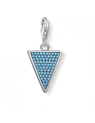 Thomas Sabo Charm Pendant "Triangle Turquoise" 1579-667-17 Les magasins à Paris et en Île-de-France